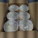 Lamosi Disposable Coffee Cups 16 OZ 90 Pack, Paper Coffee Cups 16 OZ for Hot Drinks or Cold Beverages, Insulated Corrugated Ripple Wall Cup No Lids for Office, Cafe, Home or Travel (Champagne)