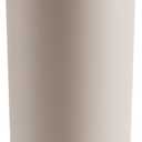 26oz Ceramic Coated Water Bottle, 3-Way Drinking (Straw/Sip/Wide Mouth), 6H Hot & Cold Insulated Water Bottle Leakproof Travel Cup with Handle - Off White