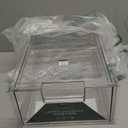 BINO | Stackable Storage Drawers, Large - Clear | THE CRATE COLLECTION | Storage Bins With Drawers | Bathroom Organizers | Under Sink Organizer | Vanity Cabinet Home Organization