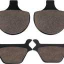 Front and Rear Brake Pads for Harley Davidson Sportster 883 1200, Heritage Softail, FLSTF Fatboy, Heritage Softail, Heritage Springer, Softail 1988-1999