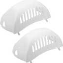 2 Pcs 108D79 Garage Door Opener Light Lens Cover Compatible with Belt Or Ch-ain Drive Operator K108D0079M, Light Lens Cover