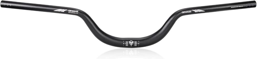 31.8 Bike Handlebar - 25mm, 55mm, 70mm, 90mm,120mm Riser Handlebar - 780mm Aluminium Alloy Mountain Bike Bicycle Handlebars