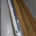 1 Pack 36 in. H x 4 ft. W Porch and Deck Railing Kit Without Post, Aluminum Railing Kit, Black Textured Powder-Coat Finish Rail System for Outdoor Decks, Porches & Balconies (1 Panel)