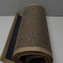 SUMLANS Kitchen Mat Set of 2 PCS, Cushioned Non Slip Rugs for Kitchen Floor, Absorbent Runner Comfort Standing Mats Washable for Kitchen, Office, Home (Brown, 17.3"x47"+17.3"x30")