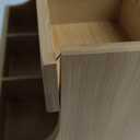 THEODORE Vertical Bamboo Tea Bag Organizer - Holds 180 Bags - Elegant Wooden Storage Box for Home, Office, Caf - Also Holds Sugar Packets and Creamers