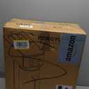 UIJA Portable Reverse Osmosis Water Filter,5-Stage RO Water Filtration System,Compact Water Purifier for Home, RV, Camping,with Reverse Charging, Moonlight White