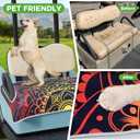 10L0L Universal Golf Cart Seat Covers/Seat Blanket for EZGO TXT/RXV & Club Car DS/Precedent, Breathable Seat Towel/Seat Cushions with Non-Slip Backing, All-Season Comfort (Not for Yamaha)