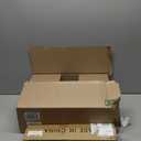 Black Curtain Rods for Windows 28 to 60 inch, Adjustable Curtain Rod Set with Brackets Easy Install, Decorative Slender 5/8 Diameter Drapery Rod, Heavy Duty Drape Pole for Living Room, Bedroom