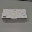 suddus Orange String Lights Outdoor with Remote, 33ft 100 LED Connectable Waterproof Halloween Lights Plug in, Dimmable Clear Wire Fairy Lights for Fall,Thanksgiving, Party, Garden, Porch, Dorm Decor