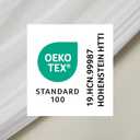 TOWN & COUNTRY LUXE Talia Double Layer Indoor Curtains, Sheer and Room Darkening Blackout, Grommet Top, Energy Efficient, 2-Pack Set, 52"x108", Cloud Grey