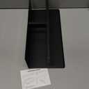 Angle Simple Matte Black Toilet Paper Holder with Shelf, 304 Stainless Steel Double Toilet Tissue Roll Holder for Wall