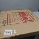 Niccy Half Moon LED Mirror for Bathroom, 28" Semi Backlit Frameless Makeup Mirror with Light, Anti-Fog, Shatter-Proof, 3 Colors, Smart Vanity Mirror