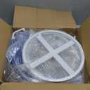 Giant Artificial Flower Decor with Stand,Oversized Freestanding Gradient Statement Flower for Wedding Flower Decor,Event,Commercial Display,Photo Backdrop & Home Decoration (Blue)