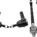 Front Left and Right Inner Outer Tie Rod End for Chevrolet Spark 2016-2022