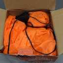 Joiedomi 5ft Tall Halloween Animated Inflatables Outdoor Decorations, Inflatable Ghost on Pumpkin with LEDs, Cute Blow Up Pumpkin Ghost Decor for Outside Yard Outdoor Lawn Garden Party Decoration