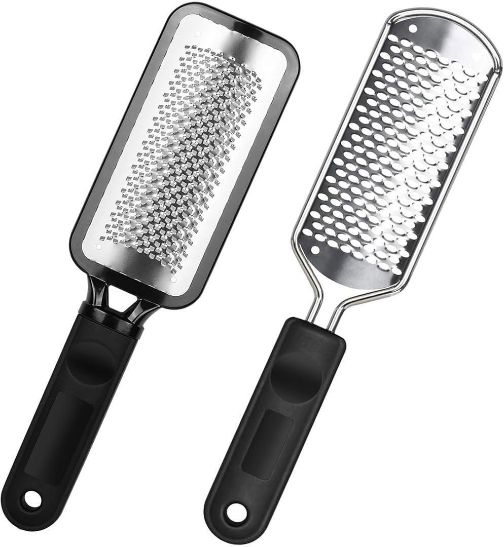 Professional Pedicure File and Callus Remover - Stainless Steel Material, Ergonomic Handle, can Easily Remove Hard Skin, Callus, Dryness, Leaving Your feet Soft and Smooth (Home/Salon use)