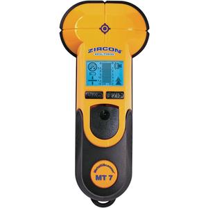 Zircon MetalliScanner MT7 Concrete and Wall Metal Detector  DeepScan Metal Locator for Rebar, Pipes, and Hidden Objects up to 6 in. Deep with LCD Readout and Pivoting Handle
