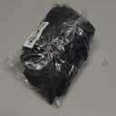 Women's Sexy Satin Mini Dress Sleeveless Tie Backless Cowl Neck Cocktail Party Silk Mini Cami Dress (Black,S)