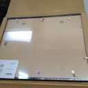 upsimples 19x25 Frame, Display Pictures 16x20 with Mat or 19 x 25 Without, Wall Hanging Poster Frames, Black, 1 Pack