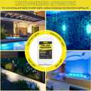 300W 120V AC to 12V/13V/14V AC Multi-tap Safety Pool Light Transformer with Stainless Steel Casing, for Outdoor Landscape and Spa
