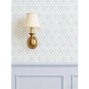 17.3"78.7" Vintage Wallpaper Blue Peel and Stick Wallpaper Self Adhesive Removable Wallpaper for Bedroom Drawers Cabinets