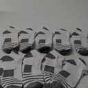 Comfoex 10 Pairs Boys Socks Ankle Athletic Socks For Boys 4-7 7-10 10-12 Years Old With Cushioned Sole (White 10 Paris)
