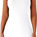 Womens Tennis Dress Athletic Dress with Built-in Shorts Pockets-Golf Workout Adjustable Straps Summer for Women Outfits (Medium)