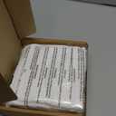 Amazon Basics Organic Cotton Waffle Kitchen Dish Cloths - Ultra Absorbent, Quick Drying, Lint-Free, 12 x1 2 inches, 6-Pack, White