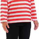 fun shack Find Me Costume for Kids, Red and White Striped Jumper Costume, Kids Book Character Costumes Boys, S