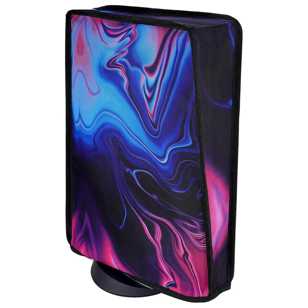 PlayVital Dust Cover for PS5, Dust Protection Case, Splash Waterproof Bag, Protective Cover Case for PS5 Console Digital Edition & Regular Edition (Origin of Chaos)