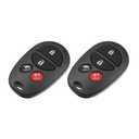 ACROPIX 315 MHz Keyless Entry Remote Key Fob Fit for Toyota Highlander 2008-2013 for Toyota Sequoia 2008-2018 GQ43VT20T - Pack of 2 Black