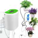 Automatic Plant Waterer Self Watering System - Drip Irrigation Kit with Programmable Timer, Water Up to 12 Potted Plants, Perfect for Indoor Gardens, Balconies & Outdoor Parks