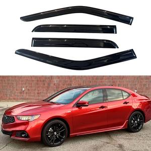 IG Window Visors Fit for 2015-2020 Acura TLX, Out-Channel Rain Guards Vent Wind Deflectors 4PC, Car Accessories for 15-20 Acura TLX