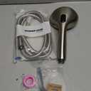 Shower Head with Handheld, All Metal Holder & Extra Long 6 ft. Stainless Steel Hose,Brushed Nickel 2.5 GPM
