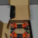 WETOLS Corner Clamp for Woodworking, 90 Degree Right Angle Clamp, Wood Clamps, 4Pcs Adjustable Spring Loaded Woodworking Clamp, Gifts for Dad, Birthday Gifts for Men, Photo Framing, Orange