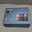 TEEHO TE001K Keyless Entry Door Lock with Handle, Electronic Keypad Deadbolt with 2 Knobs, High-Security Front Door Handle Set for Home & Rental, Smart Auto-Locking, Easy Install, Oil-Rubbed Bronze