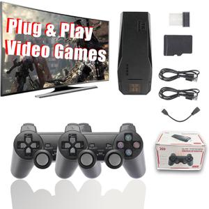 Retro Gaming Console Plug and Play for 90s Old Classic Video 2025 Retro Game Stick pro tv Nineties Arcade Device Built in Over 20000 Games Match 2.4g Wireless Controller Gamepad x2