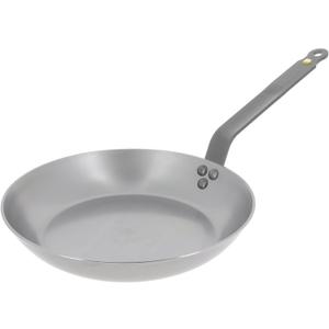 De Buyer MINERAL B Carbon Steel Fry Pan - 8” Diameter, 5.5” Cooking Surface - Ideal for Searing, Sauteing & Reheating - PFAS, PFOA & PFOS Free - Made in France