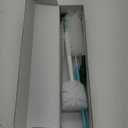 OUTXE 5 Pack Bottle Brush Set, 5-in-1 Water Bottle Cleaner Brush, 15"" Long Handle Bottle Cleaning Brush, 3 Straw Brush, Removable Nipple Brush, Detail Brush for Cup Lid Gap, WBBSBLB5 (Blue)