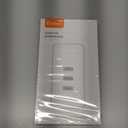 Purluct for iPhone 15 Pro Slim Case,Paper-Thin Transparent Finish Skin Back Case [Non Yellowing] Ultra Protective Cover with Camera Protection 6.1 Inch (Clear)