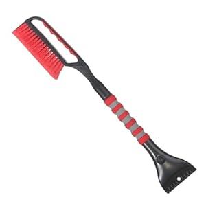 Snow Brush and Ice Scraper for Car Windshield,26.4" Window Scraper Deicer for Car SUV and Truck, Ice Scrapers and Brushes 2 in 1, Winter Car Automotive Exterior Accessories (1Pack Blue)