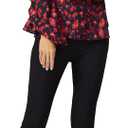 Rent The Runway Pre-Loved Floral Open Back Top (44, Multicolored)