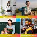 Plantar Fasciitis Relief Insole Heavy Duty High Arch Supports Orthotics Men Women Overpronation Inserts, Orthopedic Flat Feet Pads Heel Pain Work Boot Shoe Insoles Size(13-13 1/2) (Orange)