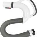 Pvc, Steel Upgraded Replacement Hose Handle for Shark Rotator Lift-Away Vacuum Models For Series NV355 NV356 NV357 NV358 NV370 UV440 (NV360 Blue UV550 Gray NV391 Red) OEM # 153FFJ (White)