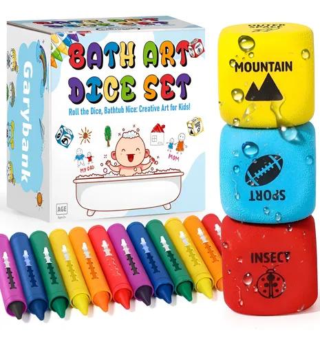 Garybank Bath Art Dice Gifts , Pack of 2