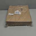 Hoteam Set of 8 Wood Furniture Legs 5 Inch Square Furniture Couch Sofa Dresser Legs Mid-Century Chair Feet Sofa Replacement Parts for Sideboard Recliner Coffee Table DIY Projects Living Room (Brown)