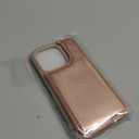iCoverCase Compatible with iPhone 15 Pro Wallet Phone Case with Card Holder for Women Men, [RFID Blocking] Card Slots PU Leather Protective Wallet Case 6.1 Inch (Rose Gold)