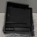 Savadicar Center Console Organizer  2PCS Armrest Storage Tray for 2021 2022 2023 2024 Ford Bronco (Not for 2025 Version and Sport models), ABS Three-Tier Divider Insert, Black Interior Accessory