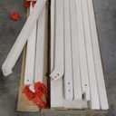 Bellemave Kids Full Size Bed Frame with LED Light Strips, Upholstered House Bed for Kids, Wood Full Size Floor Bed with Slats, No Box Spring Needed, Beige