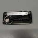 EDC Pocket Knife 2 in1 Keychain Tweezers Precision Multitool Box Cutter Retractable Multi Tool Utility Knife Portable for Splinters, Craft, Jewelry, Soldering, Outdoor Work Men Women Gift (Black)